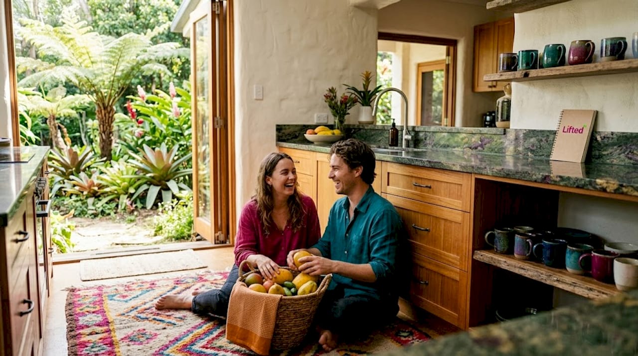 Why quality matters in home décor: transform your space 3 New Zealand couple in lived-in bright dining area