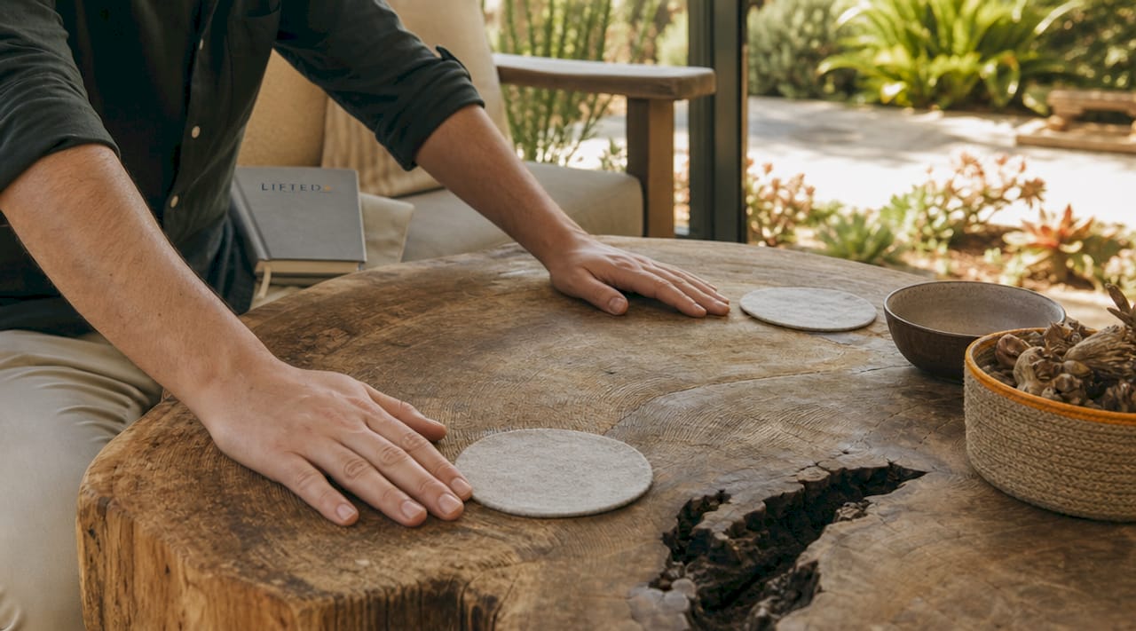What is timeless interior style? A lasting design guide 2 Close-up of natural materials in interior