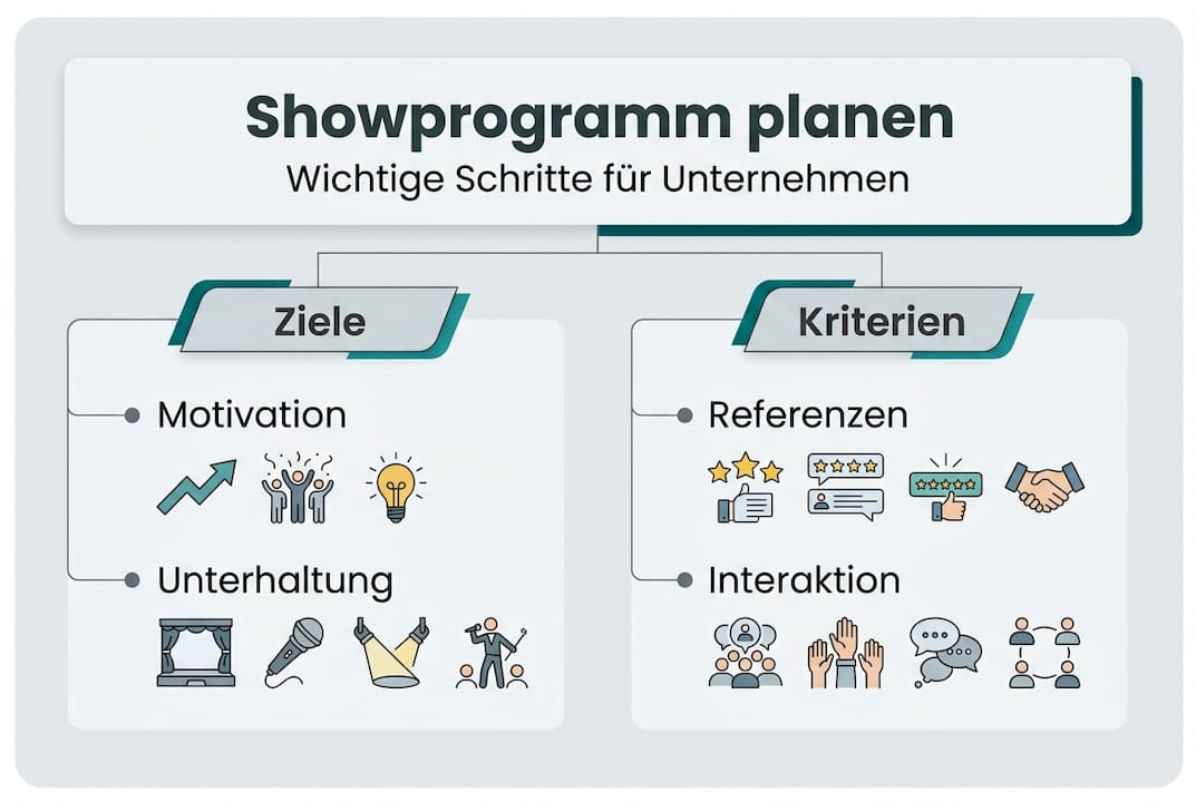 Übersicht: Die wichtigsten Schritte für eine erfolgreiche Eventplanung auf einen Blick