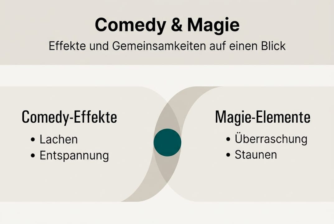Eine Infografik, die mit humorvollen Elementen und magischen Effekten begeistert.
