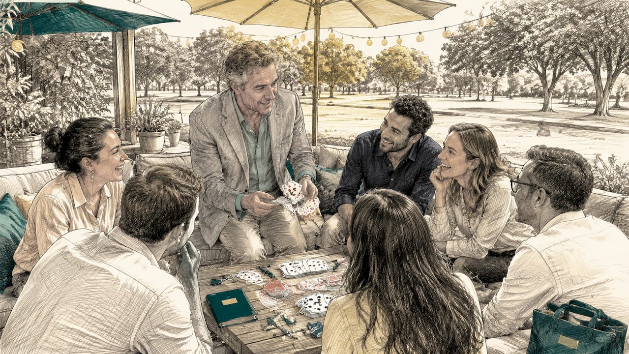 Workshop mit Zauberkünstler und seinem Team
