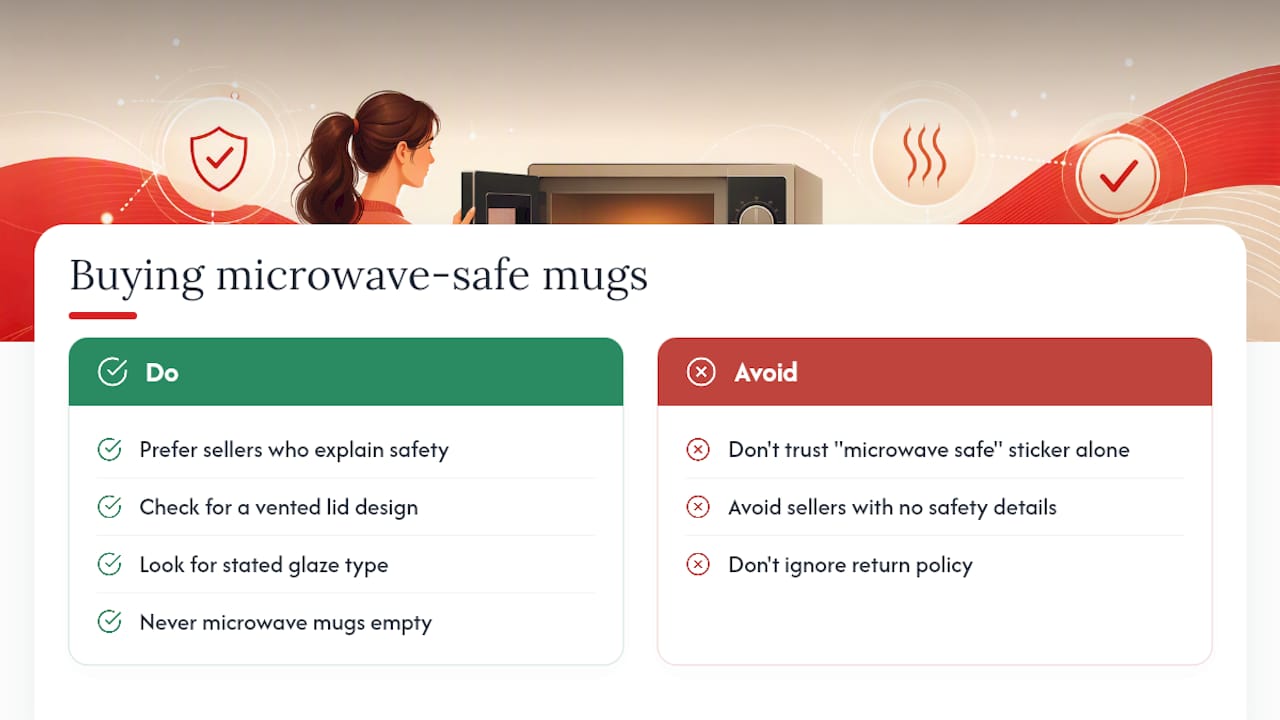 What Actually Matters When You're Buying A Microwave-Safe Mug? — overview diagram