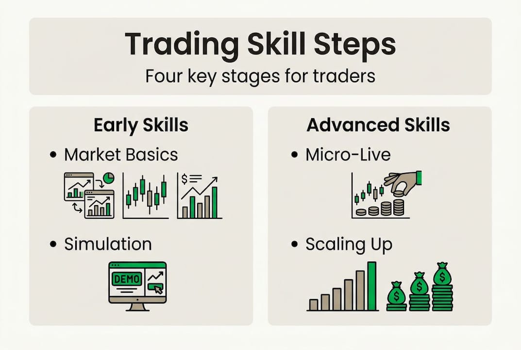 How to build trading skills: a step-by-step guide