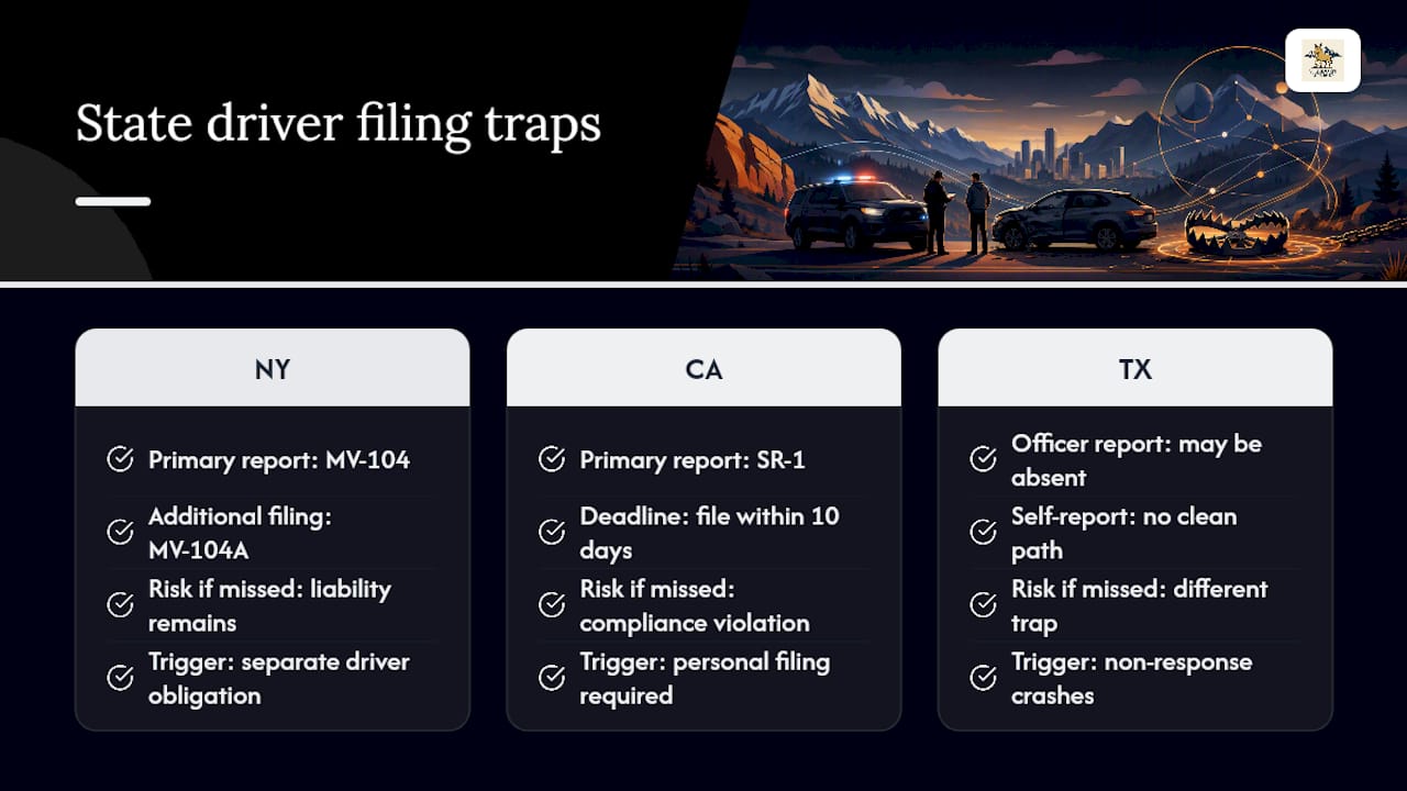 Why the "Just Get the Police Report" Advice Falls Short — overview diagram