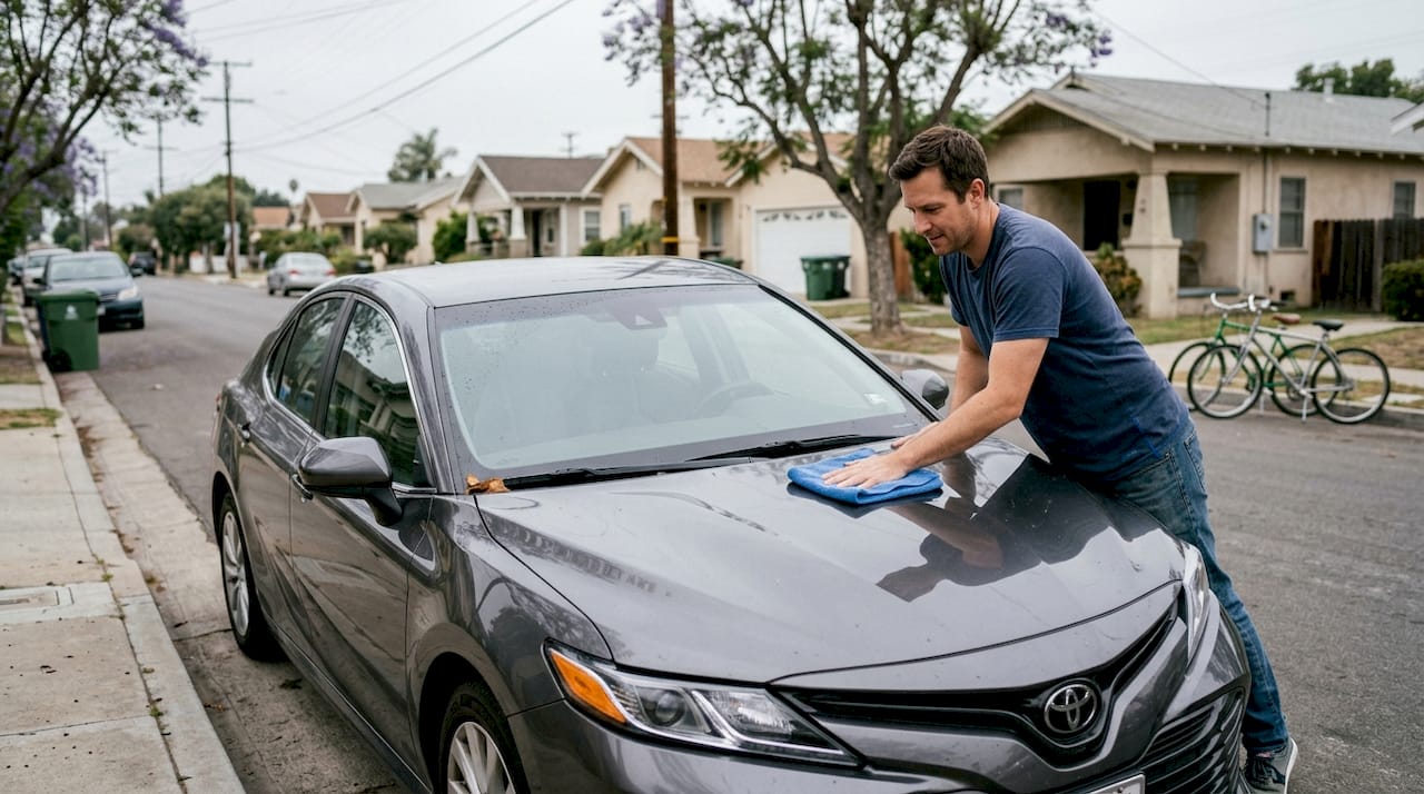 San Diego car owner reveals ceramic shine
