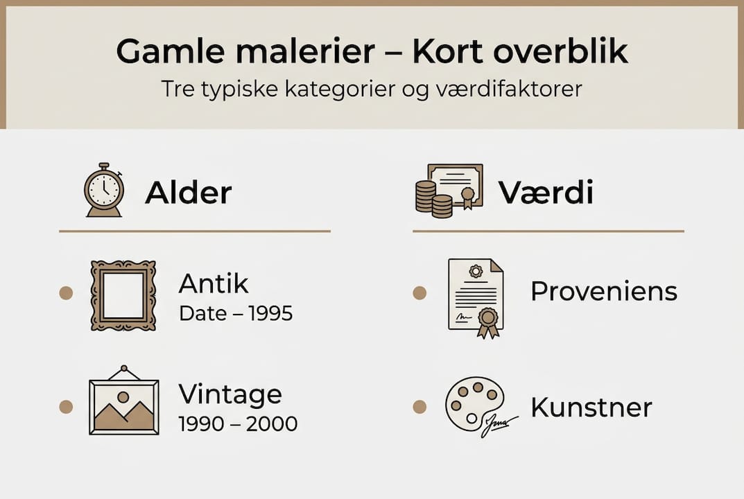 Oversigt: Forskellige maleristilarter og deres værdi