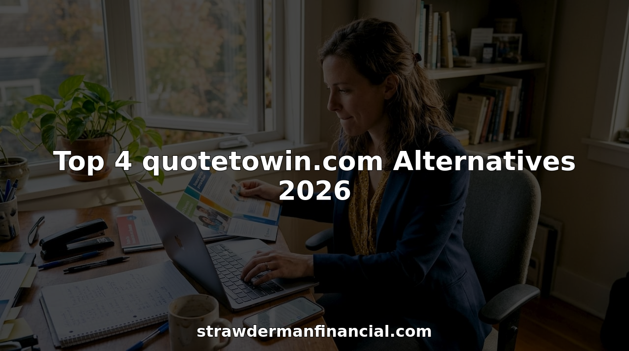 Woman researching and comparing insurance alternatives