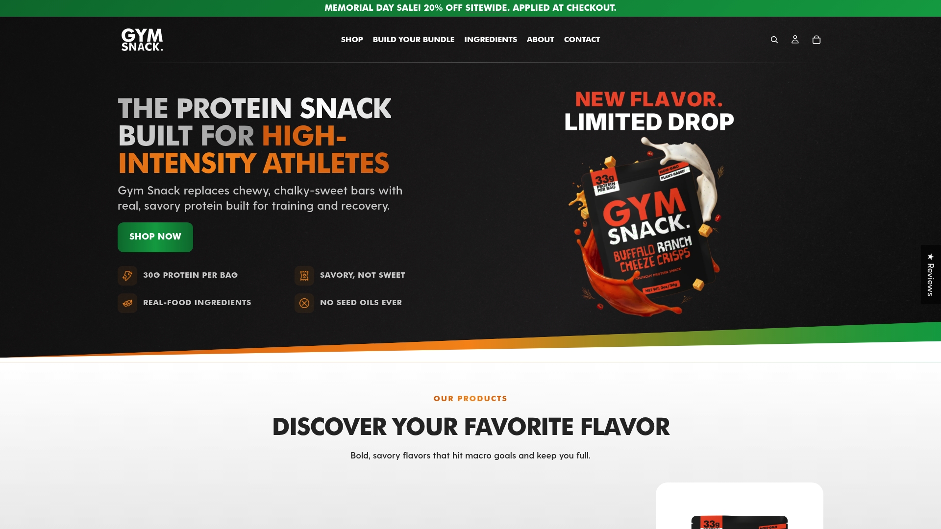 https://gymsnack.com