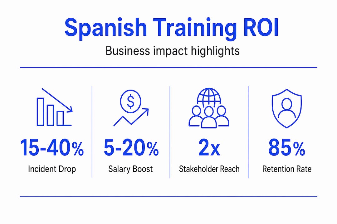 Infographic: Spanish training key business stats