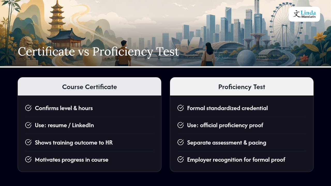 Certificates and Recognition After Completing a Course — overview diagram