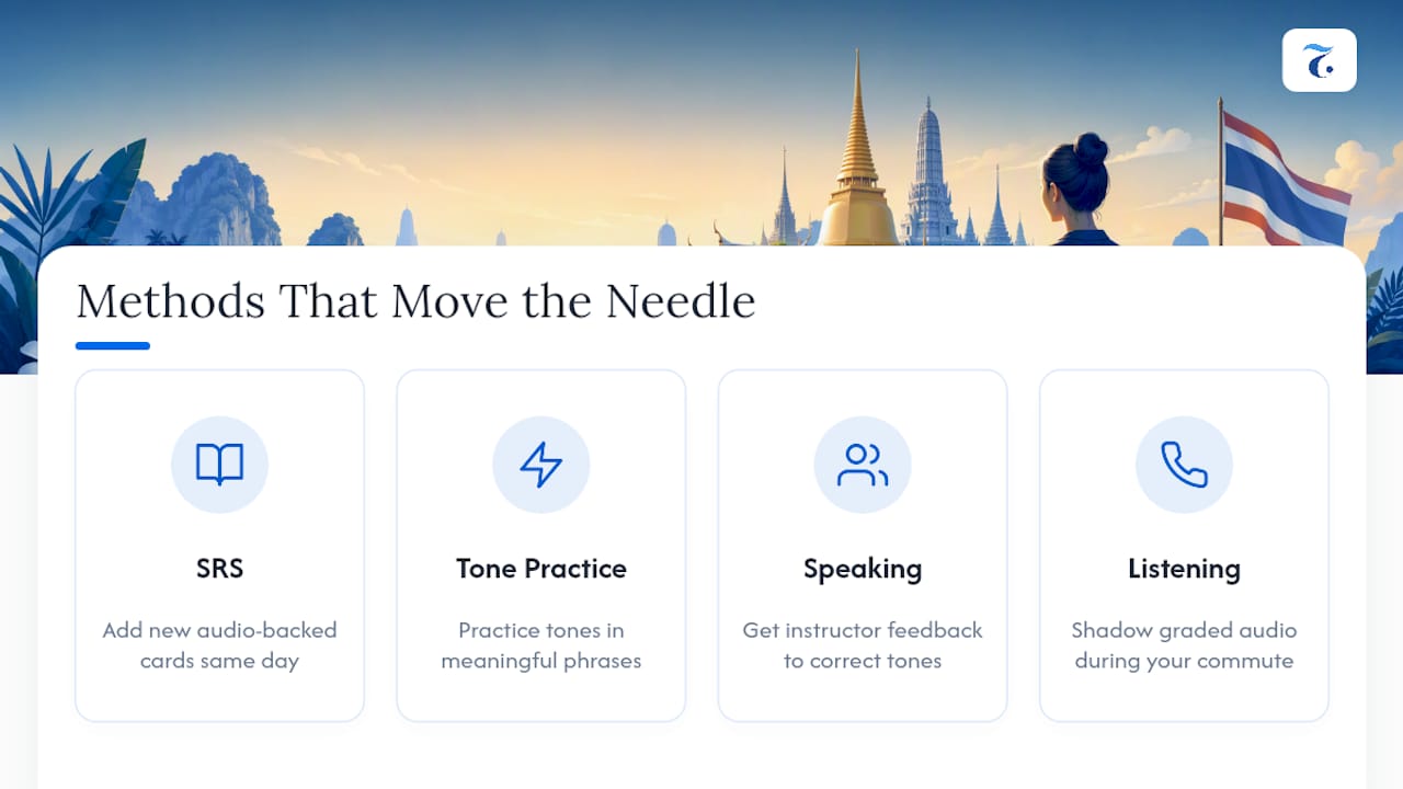 Four effective Thai study methods