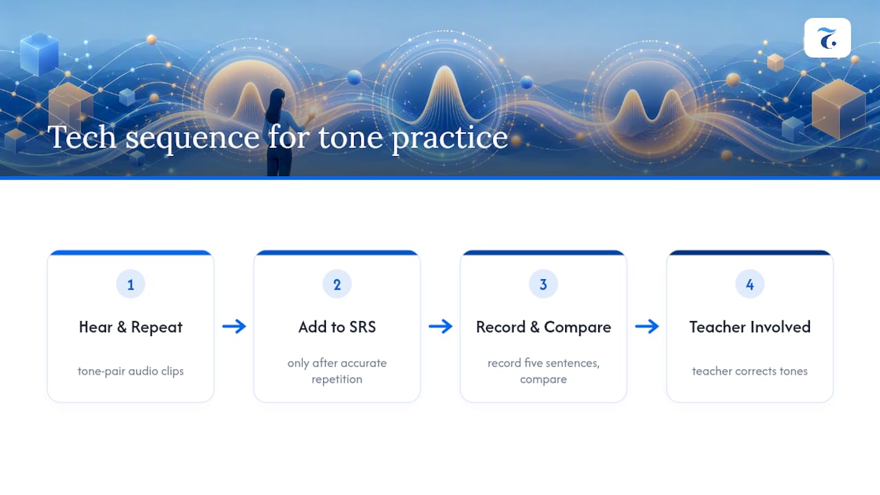 Correct sequence for Thai technology practice
