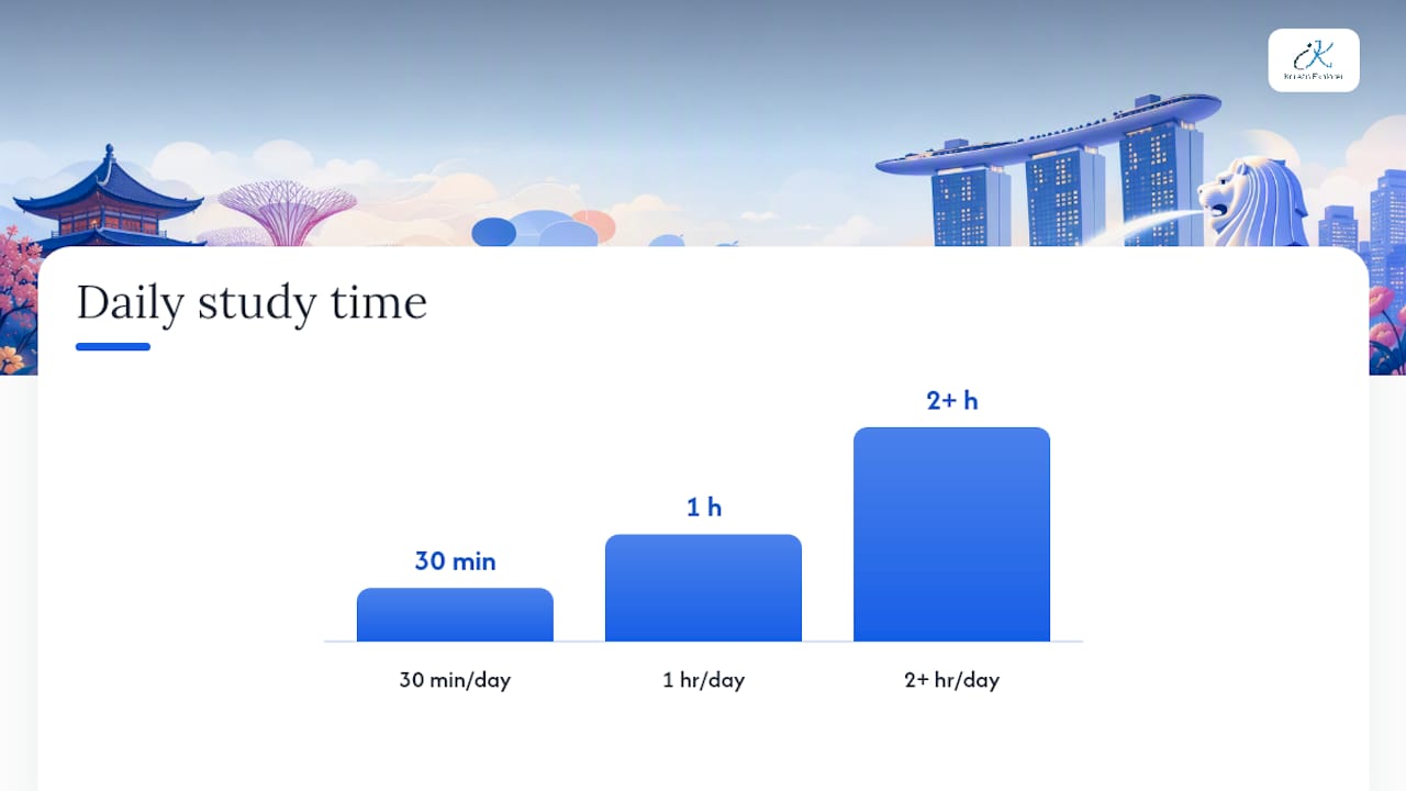 What Does a Weekly Korean Study Schedule Actually Look Like? — overview diagram