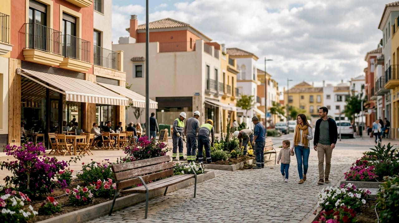 New urban residential area in Estepona regeneration