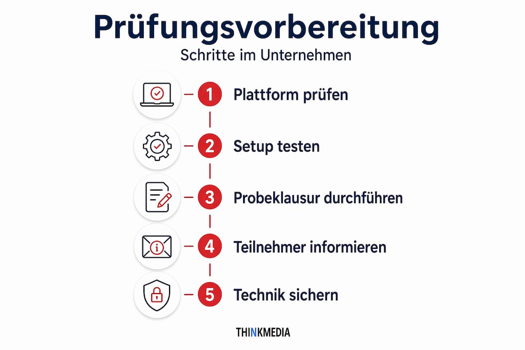 Übersicht: So laufen digitale Prüfungen ab