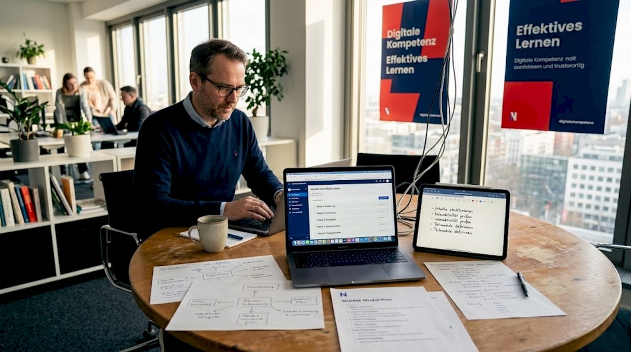 Fachgerechte Überarbeitung von modularen E-Learning-Kursen