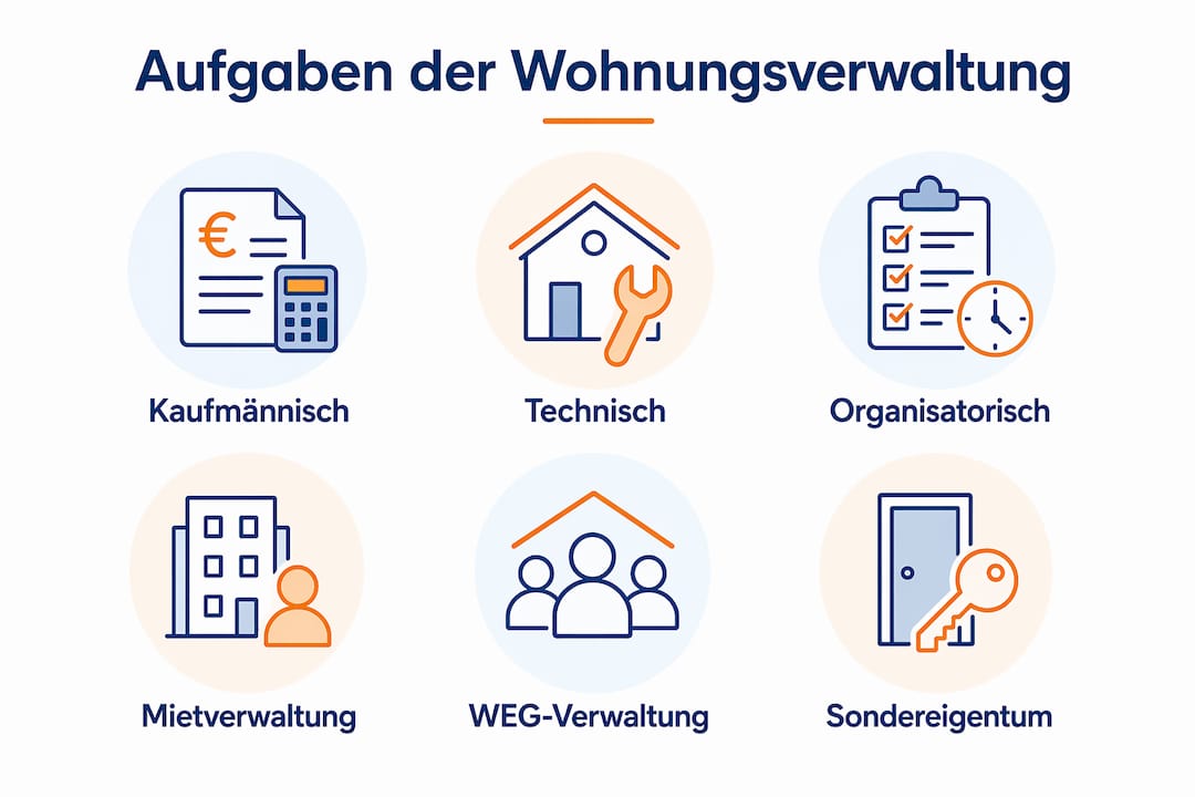 Übersicht: Die wichtigsten Aufgaben der Hausverwaltung in Buckau