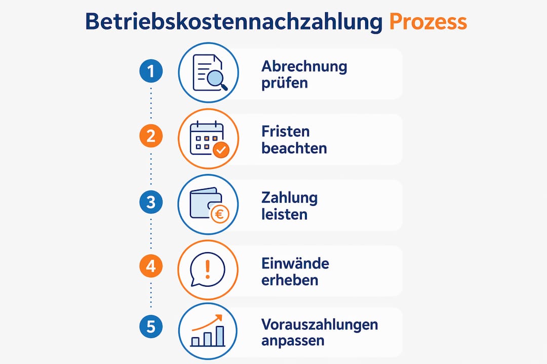 Infografik: So gehen Sie vor, wenn Sie Rückstände bei Ihrer Strom- oder Gasrechnung haben