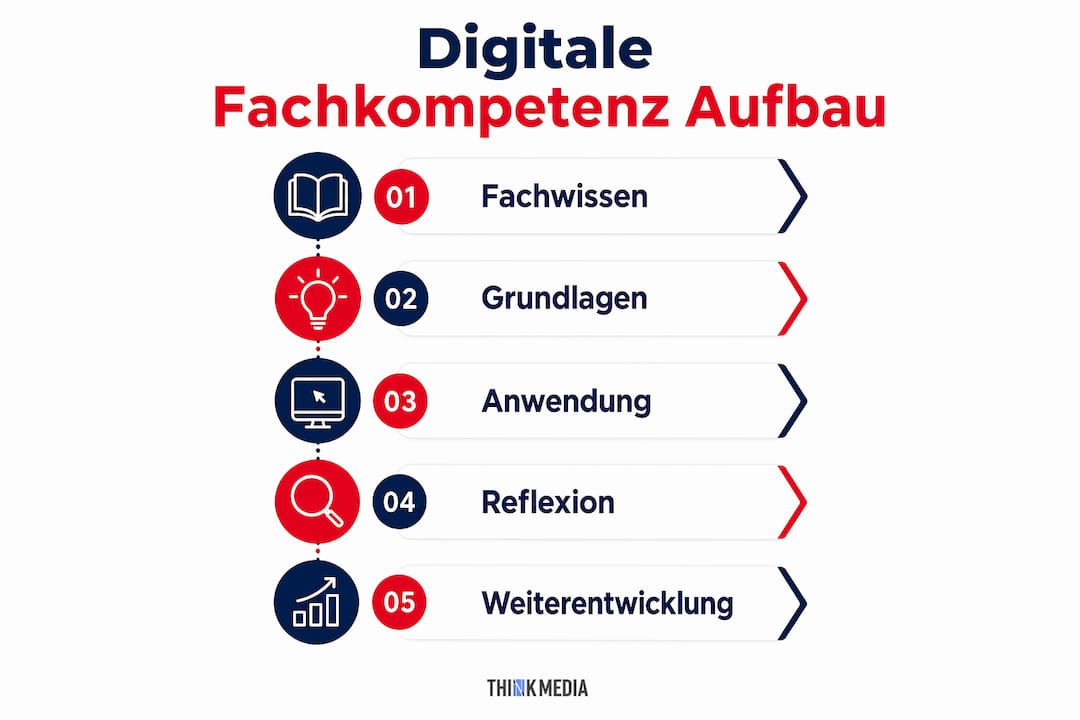 Infografik: So entwickeln Sie digitale Fachkompetenzen