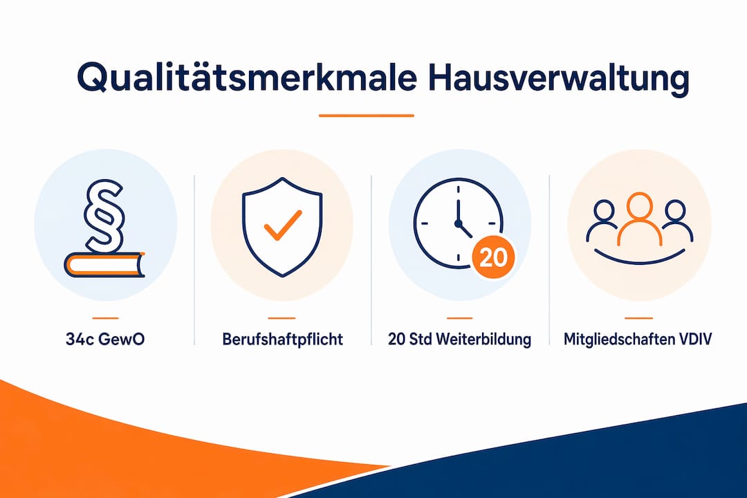 Übersicht: Worauf es bei einer guten Hausverwaltung wirklich ankommt