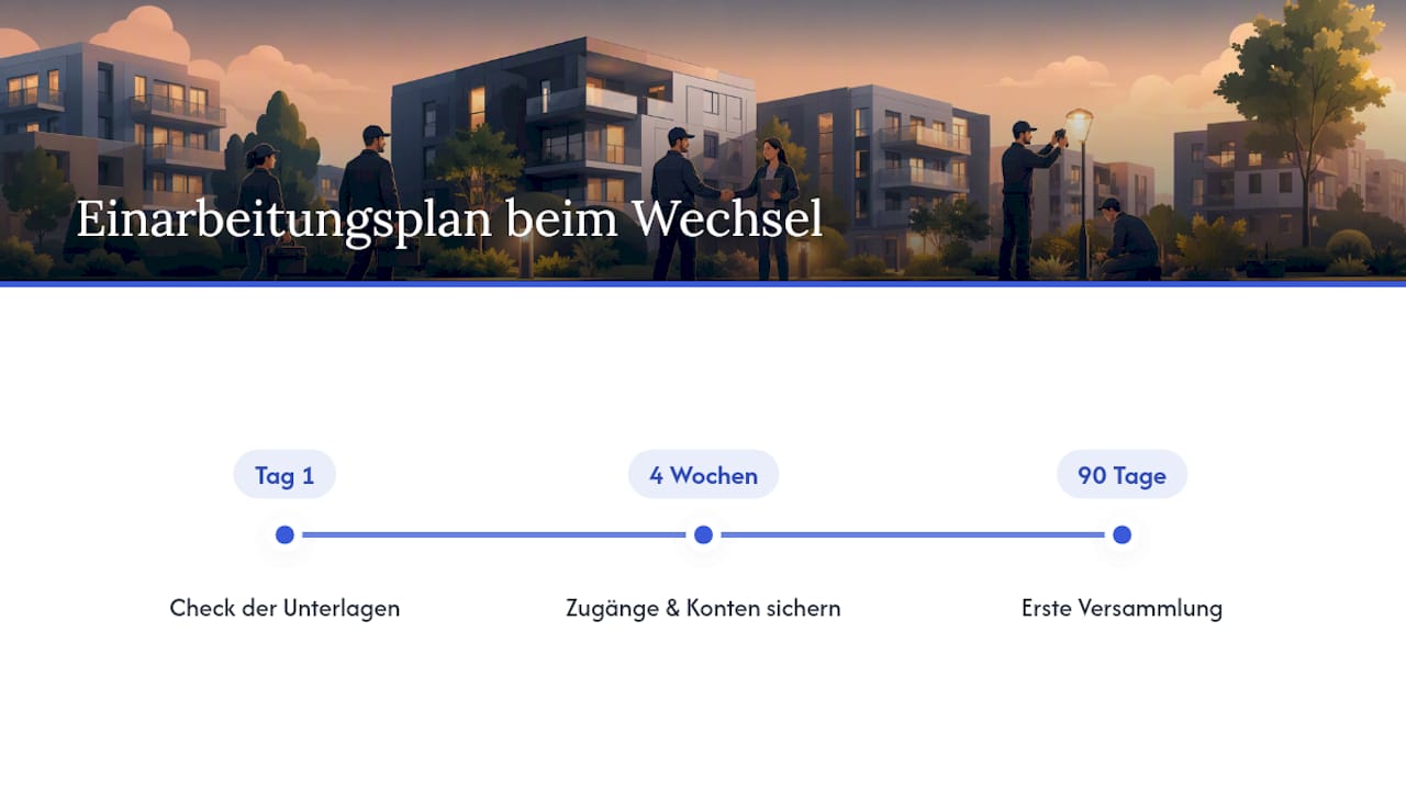 Hawug-hdl begleitet Ihren Wechsel zur professionellen WEG-Verwaltung — overview diagram