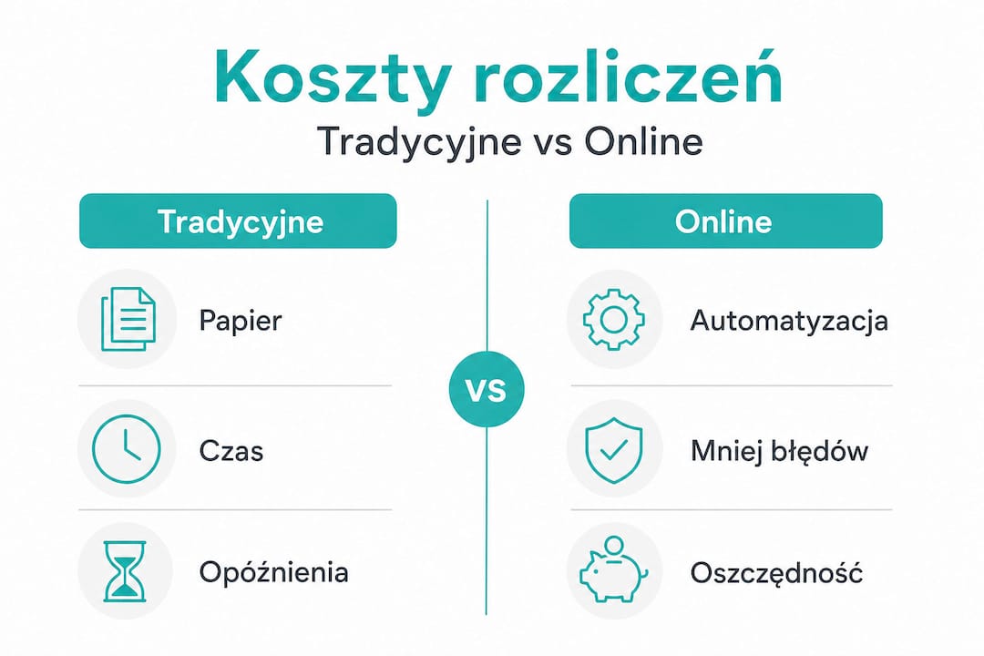 Przejrzyste zestawienie kosztów rozliczeń tradycyjnych i internetowych – zobacz, gdzie możesz zaoszczędzić