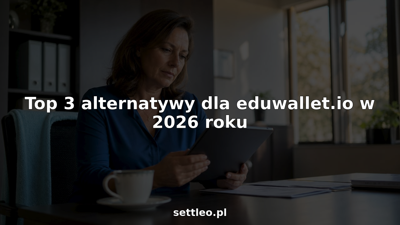 Top 3 alternatywy dla eduwallet.io w 2026 roku