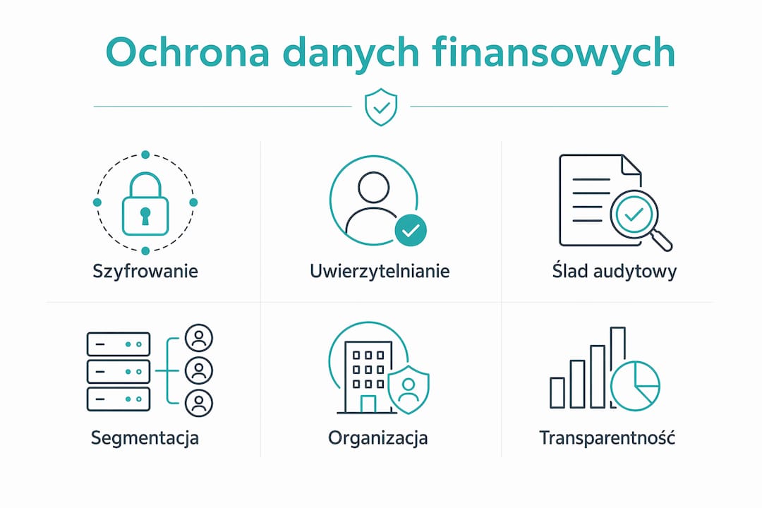 Infografika pokazująca, jak skutecznie zabezpieczyć swoje finanse