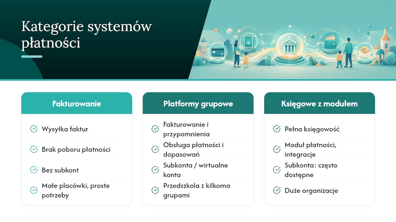 Porównanie systemów automatyzacji płatności dla placówek edukacyjnych — overview diagram