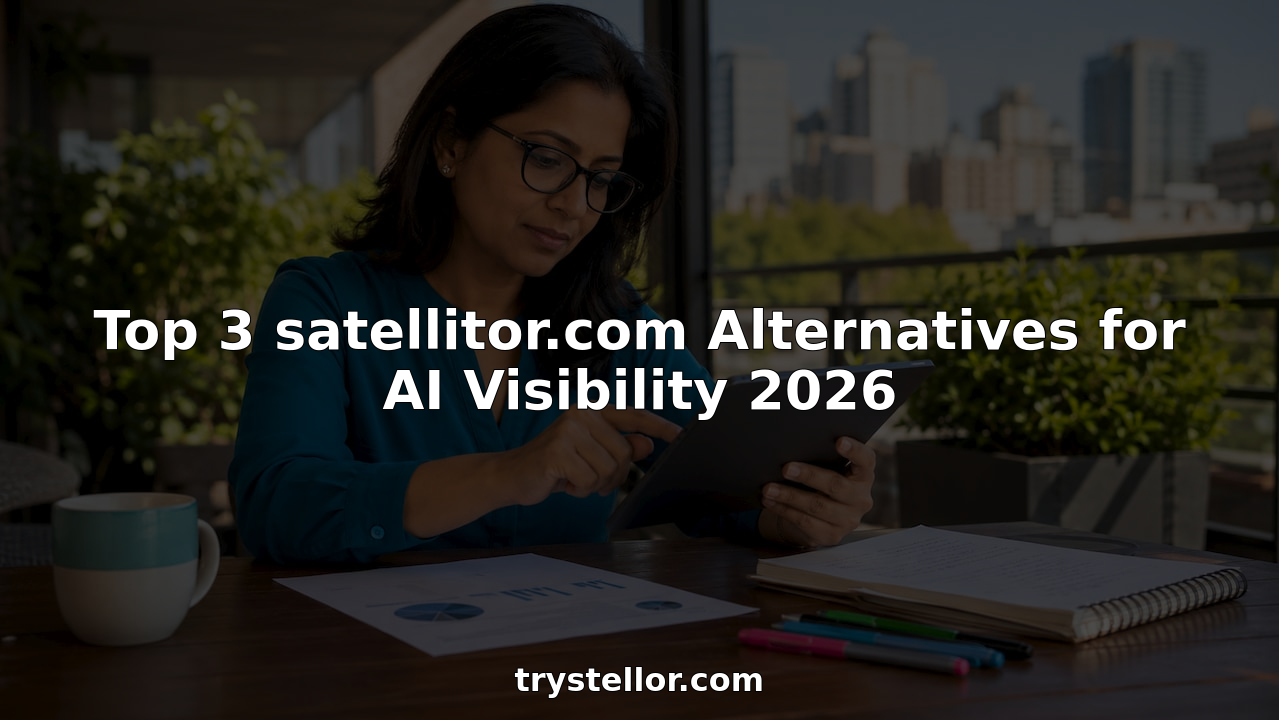 Top 3 satellitor.com Alternatives for AI Visibility 2026