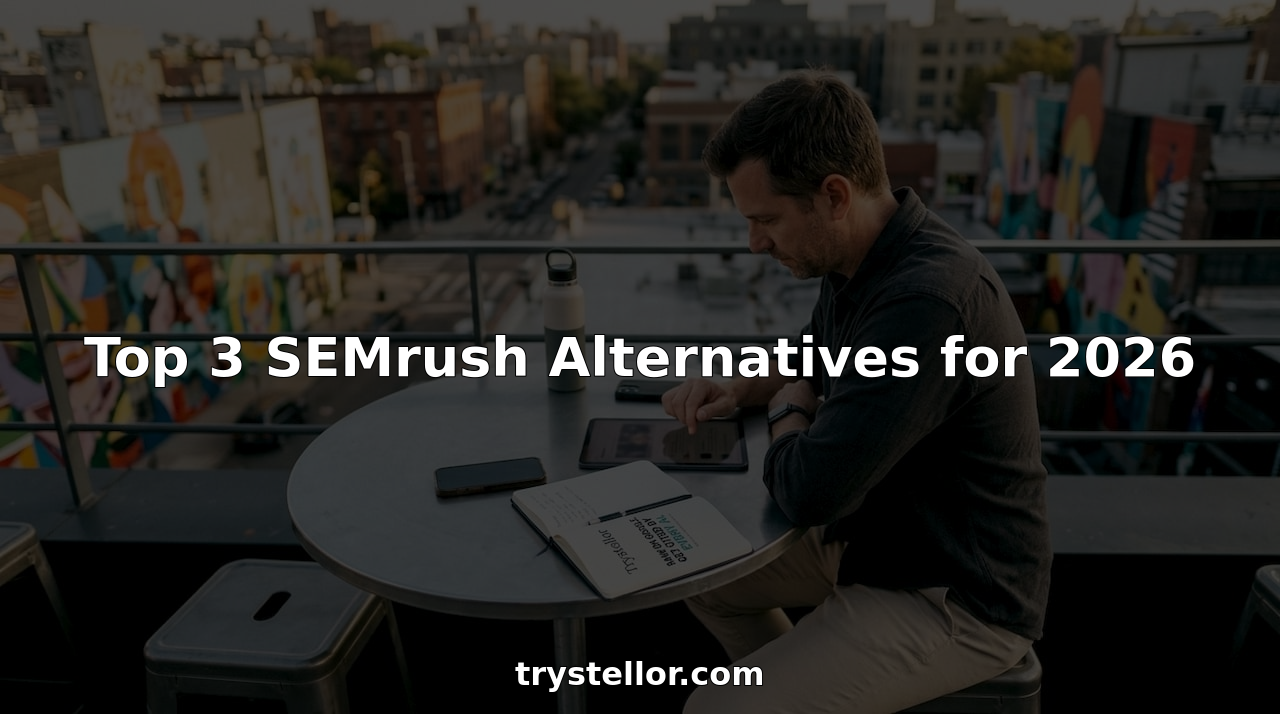 Top 3 SEMrush Alternatives for 2026