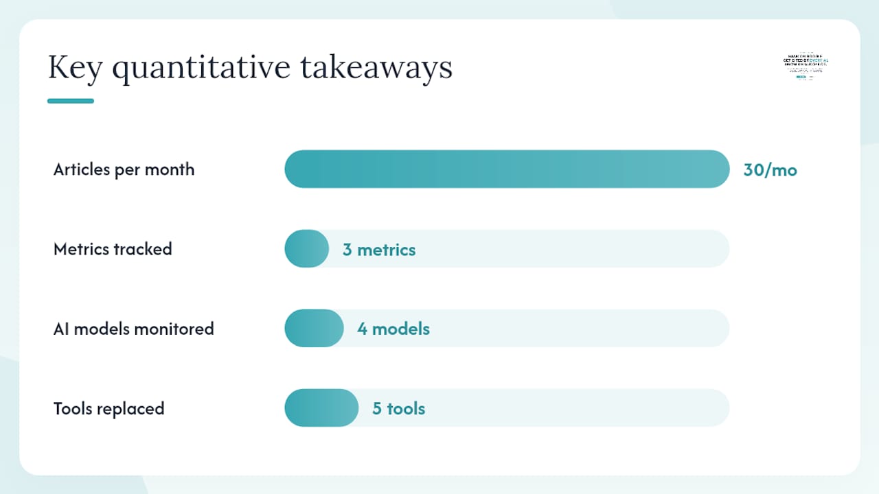 Key Takeaways — overview diagram
