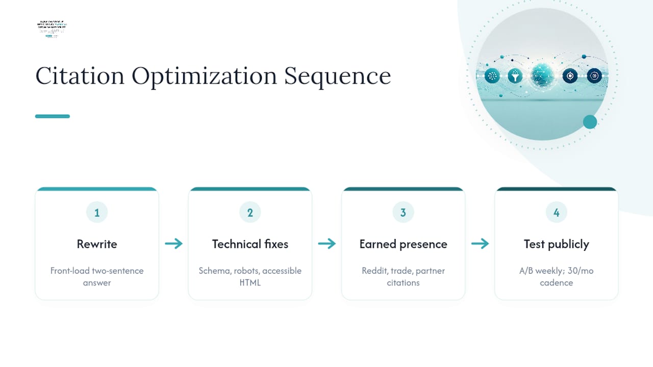 Generative Engine Optimization Strategies That Work — overview diagram