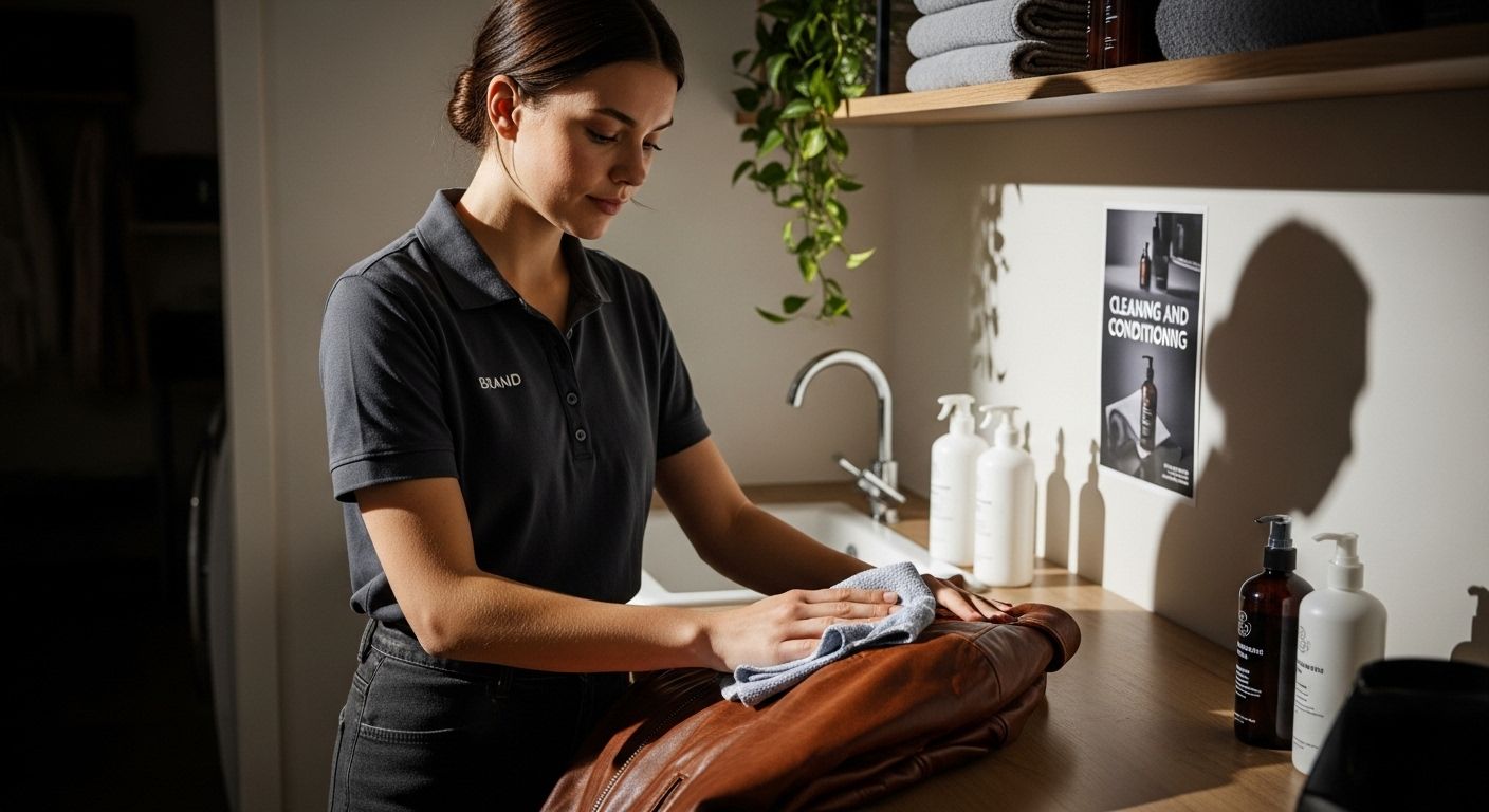 leather jacket care