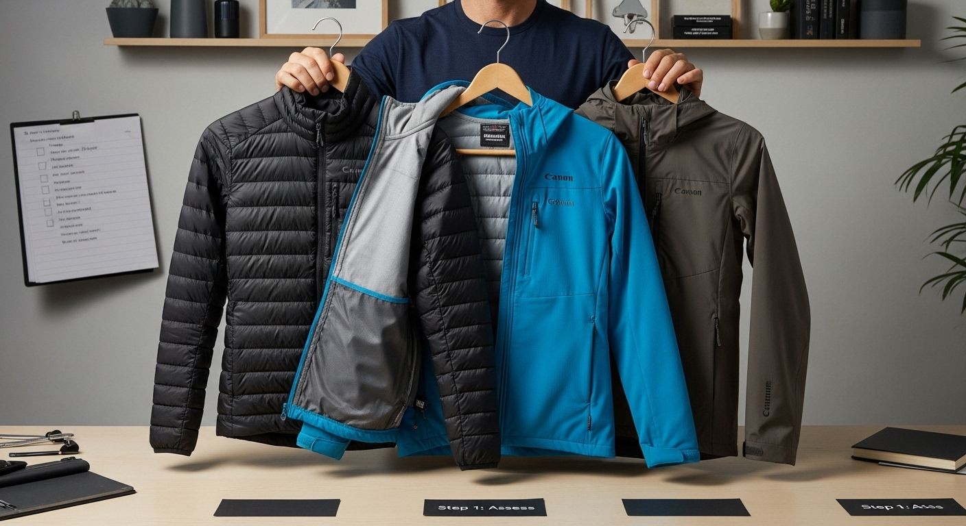 layer jacket selection process