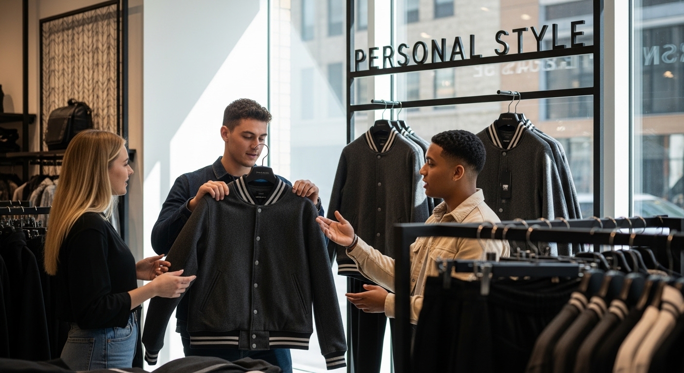 varsity jacket shopping
