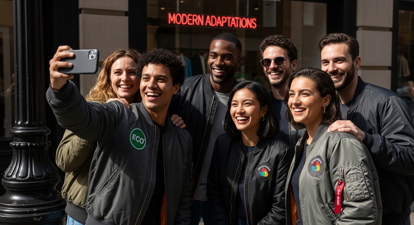 modern bomber jackets fashion