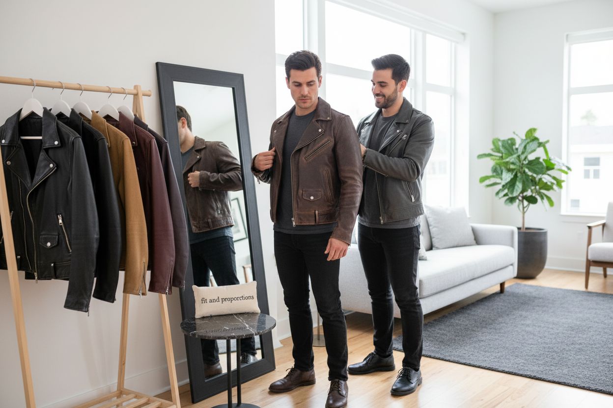 leather fit proportions