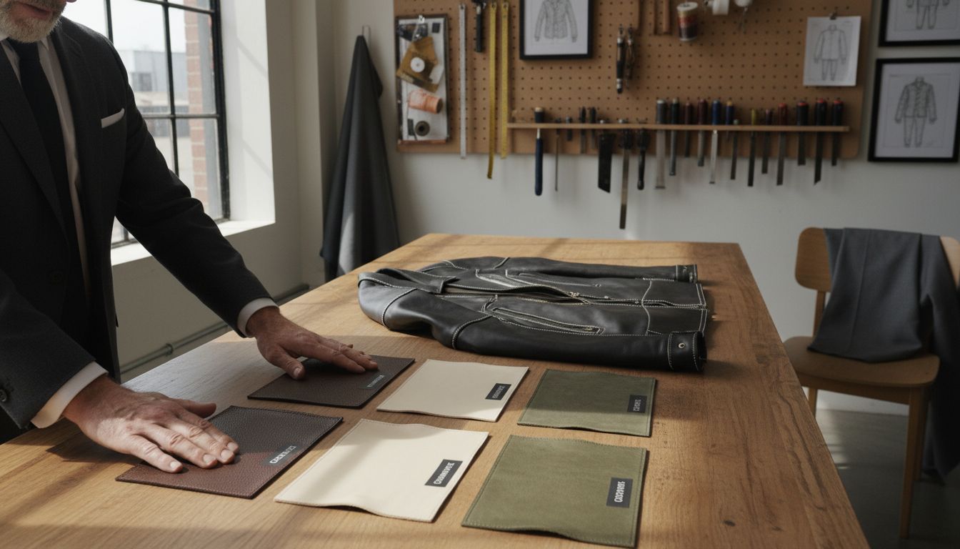 leather jacket craftsmanship