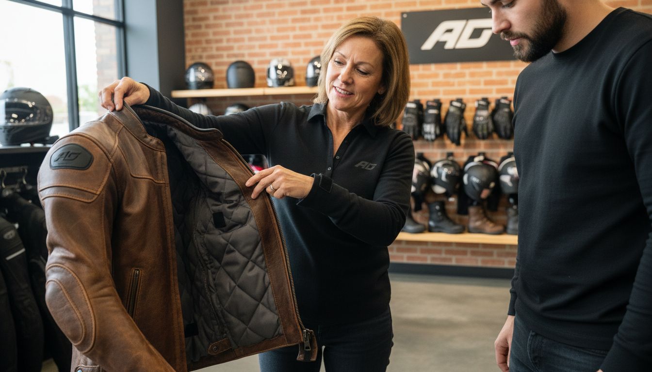 motorcycle jacket features