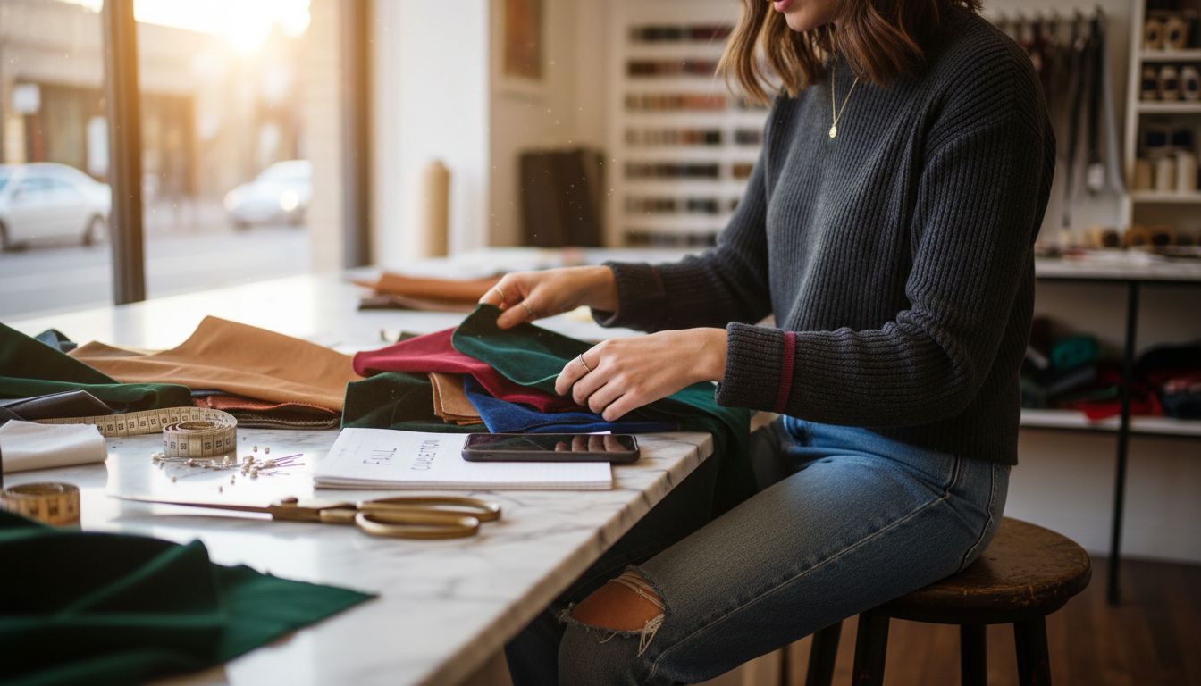 Customizing fabric choices for bespoke jacket