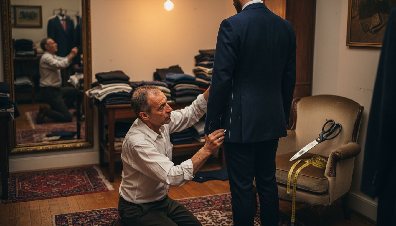 Tailor marking jacket for customization