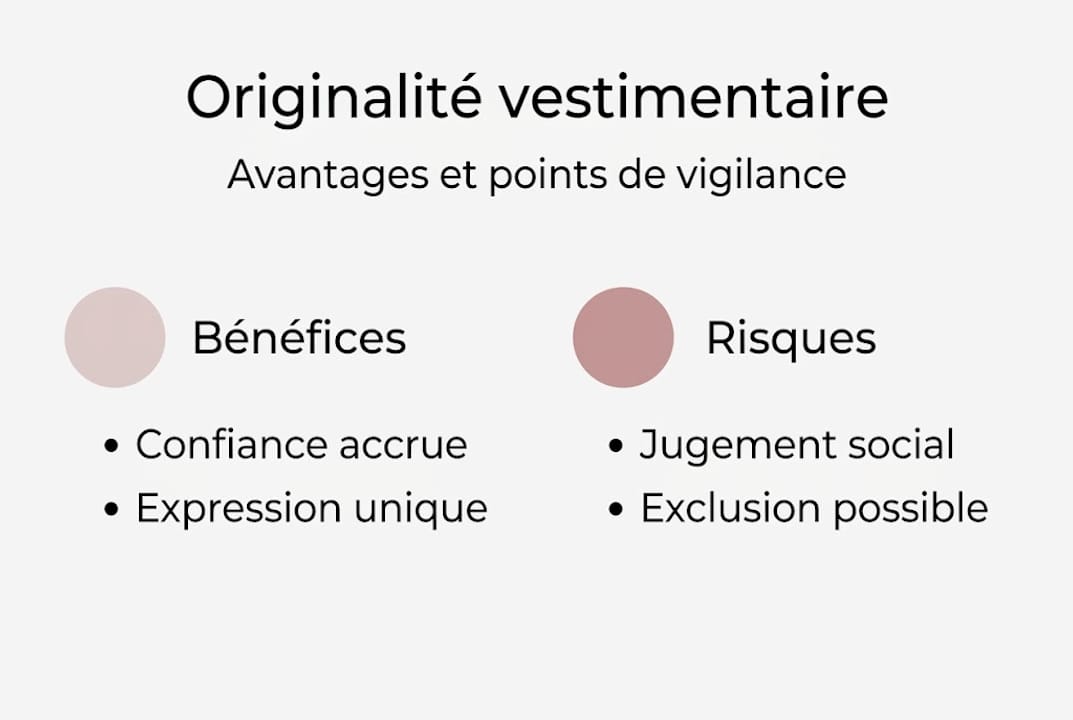 Infographie : les points forts et les limites de l’audace vestimentaire