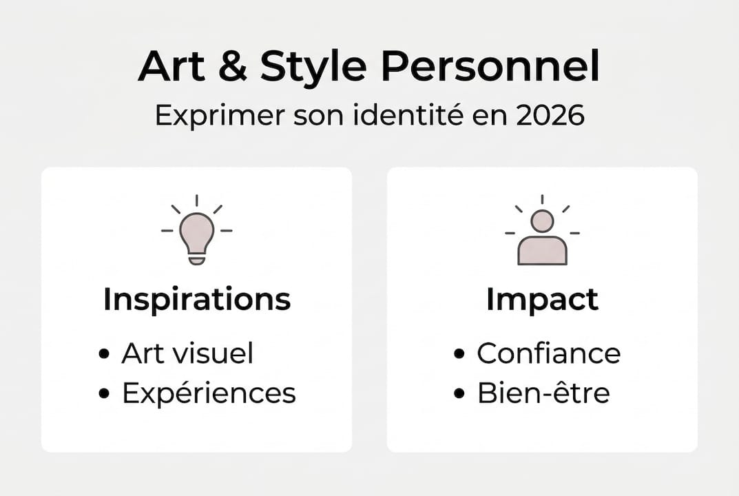 Infographie : l’art, l’expression de soi et l’équilibre intérieur
