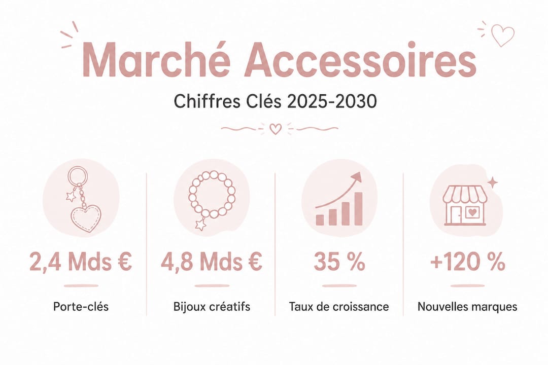 Panorama du marché des accessoires tendance en chiffres