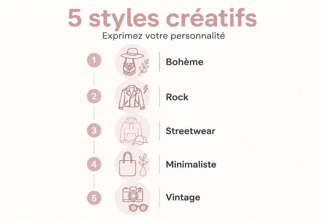 Panorama des cinq grands styles vestimentaires