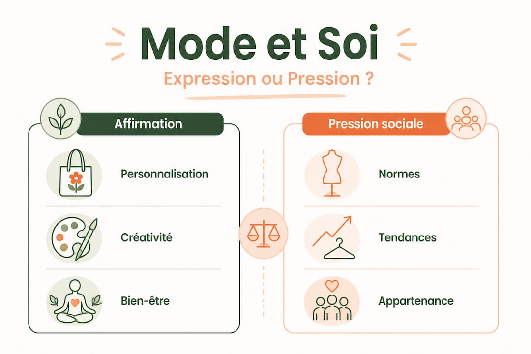 Infographie : entre affirmation de soi et diktats sociaux dans la mode