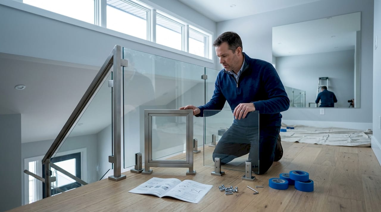 Comparing framed and frameless glass railings