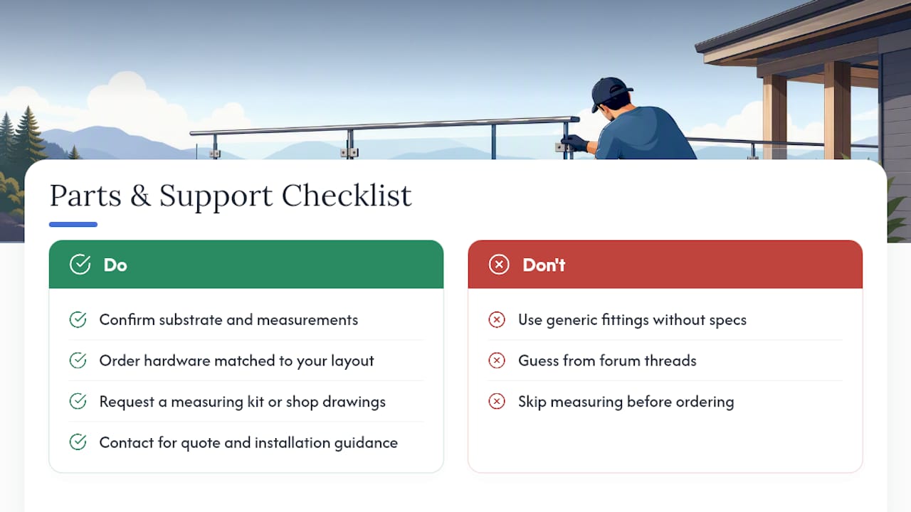 Get the Right Parts and Support for Your Install — overview diagram