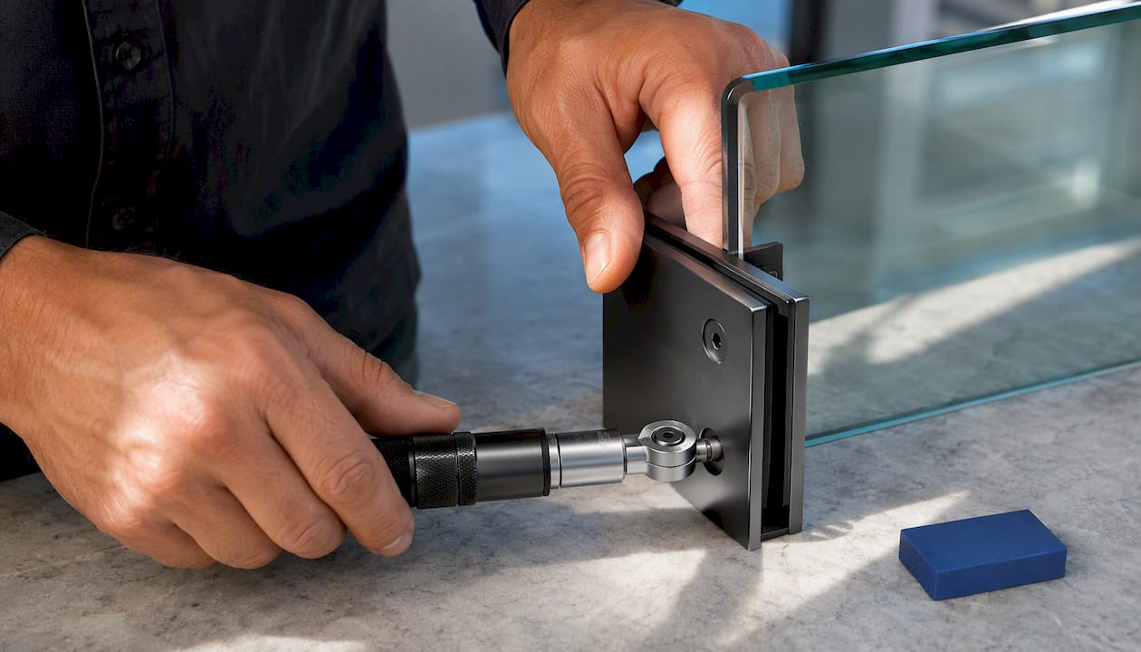 Installer seating gasket and tightening clamp
